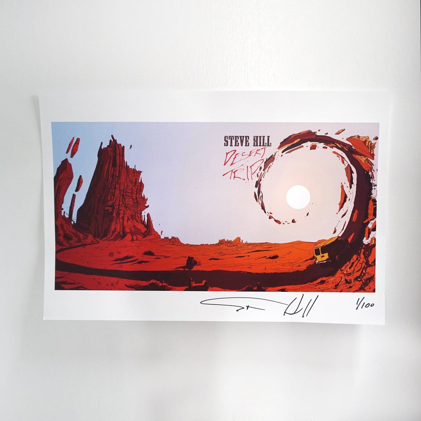 Desert Trip - 12"x18" Limited Edition signed poster (100 copies)