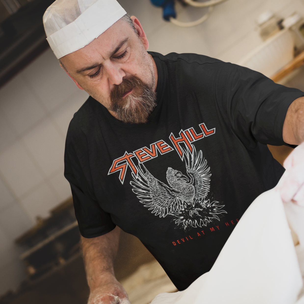 Steve Hill Devil at my heels - T-Shirt - Men