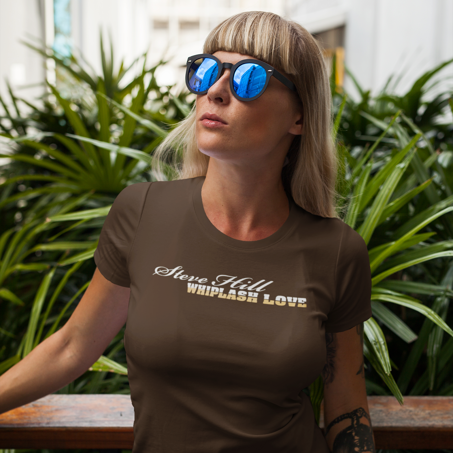 Steve Hill Whiplash Love - T-Shirt Brown - Women