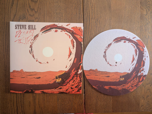 BUNDLE | Steve Hill - Desert Trip LP + Turntable Felt Mat