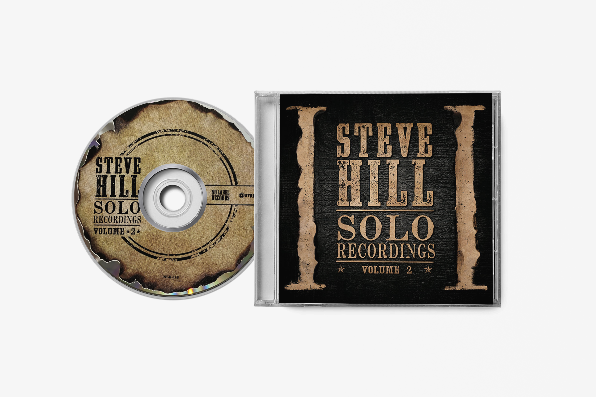 Steve Hill Solo Recordings Volume 2 - CD