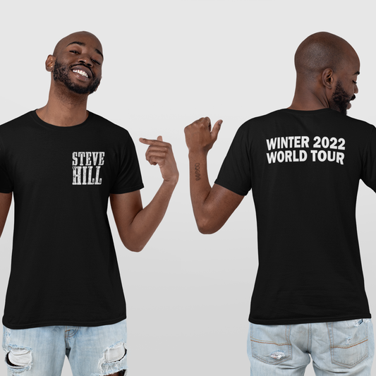 Steve Hill - Winter 2022 World Tour T-Shirt - Unisex