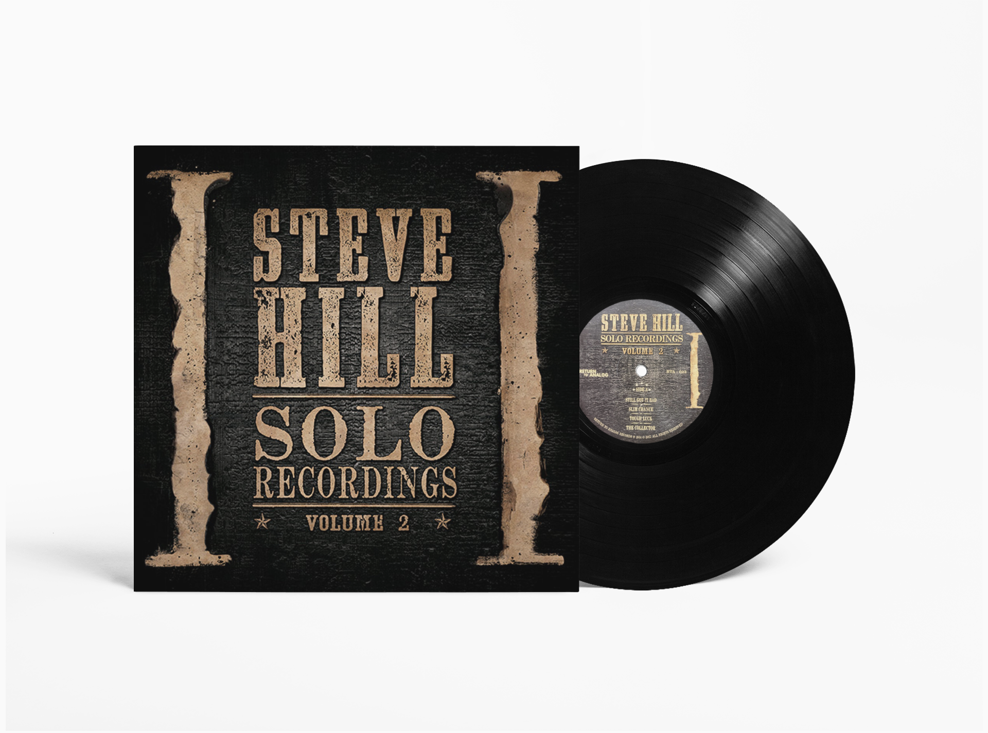 Steve Hill Solo Recordings Volume 2 - Vinyl Record