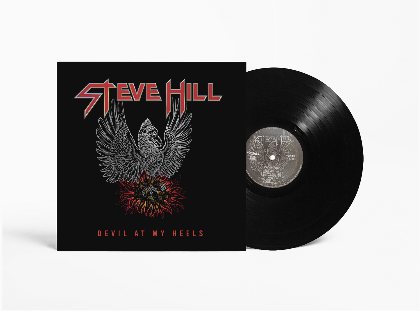 Steve Hill At My Heels - Vinyl Record