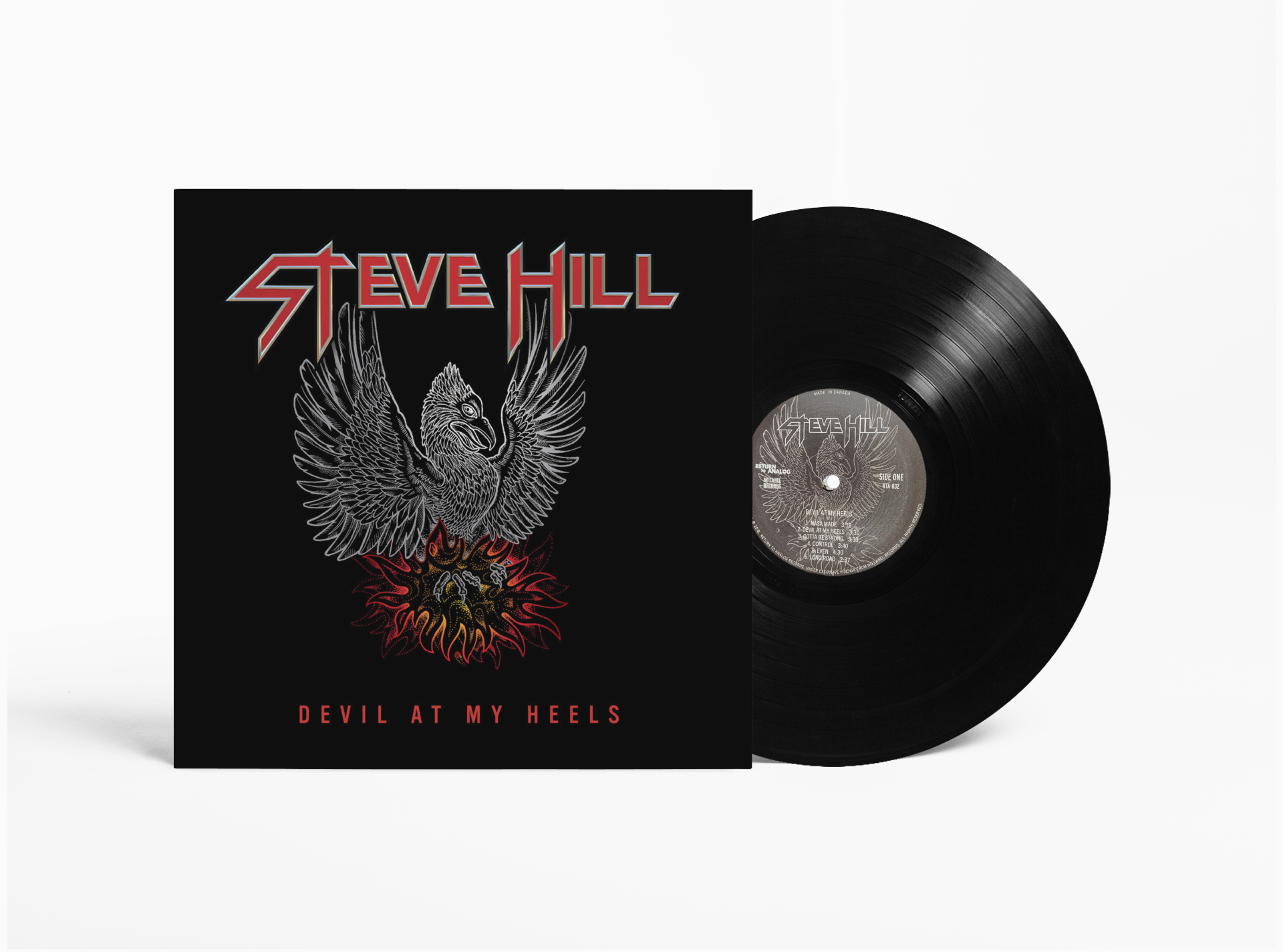 Steve Hill At My Heels - Vinyl Record